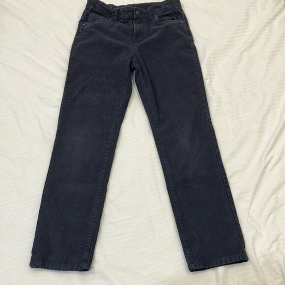 Boys size 14 Dark Gray Corduroy Pants-light FADE at knees - Picture 1 of 11